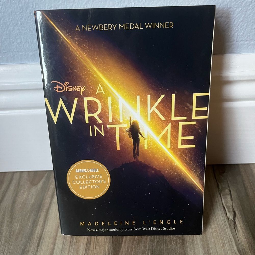Disney A Wrinkle In Time paperback book collectors edition by Madeleine L’Engle
